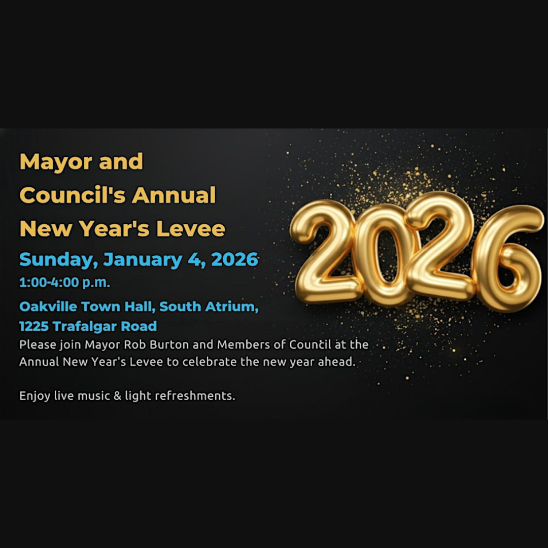 2026 Oakville Mayor and Council New Year's Levee