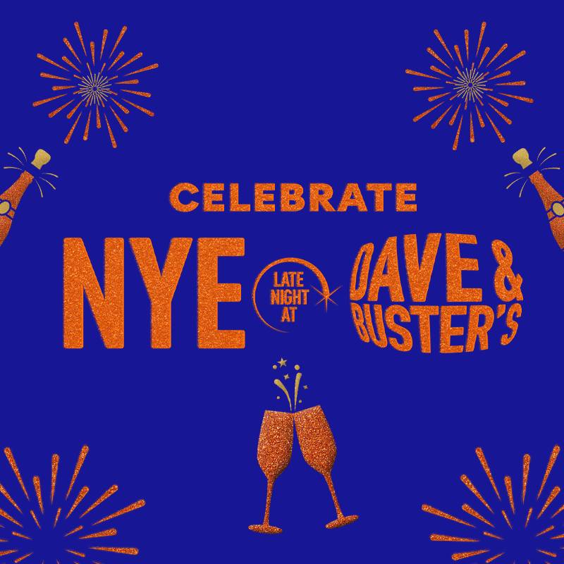 New Years Eve at Dave & Buster's - Late Night