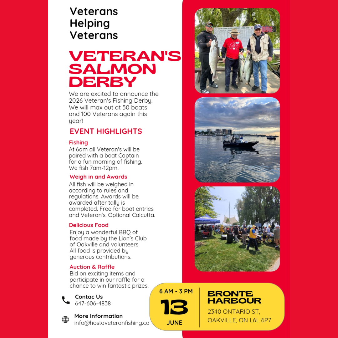 13th Annual Veteran’s Fishing Derby 2026