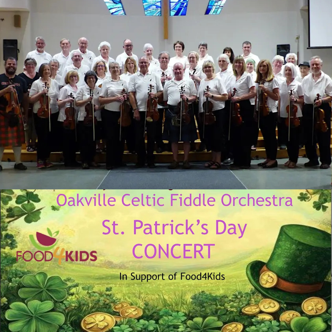 Oakville Celtic Fiddle Orchestra St. Patrick's Day Concert 2026