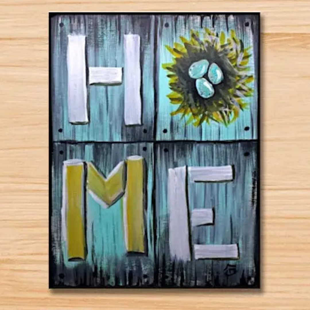 Paint Nite: H.O.M.E