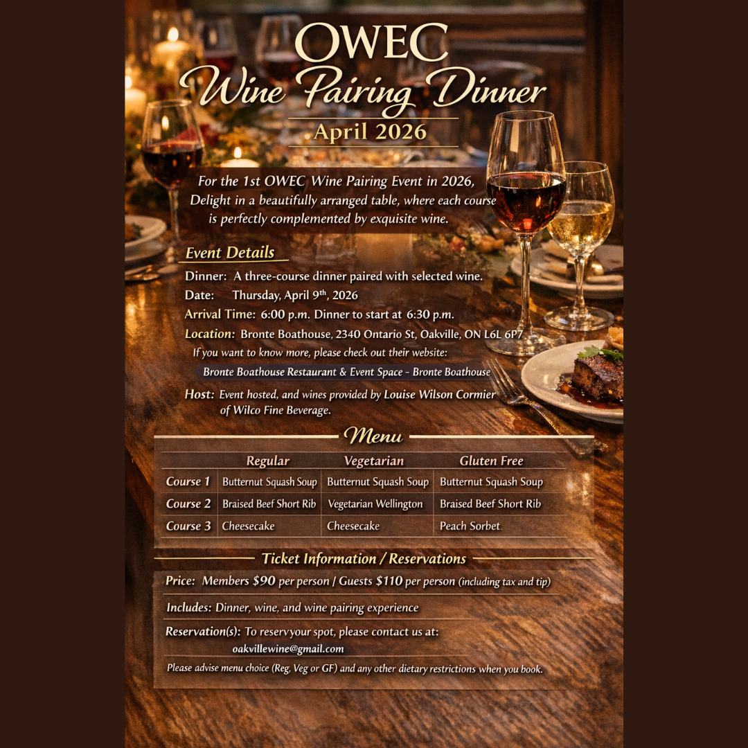 Wine Pairing Dinner