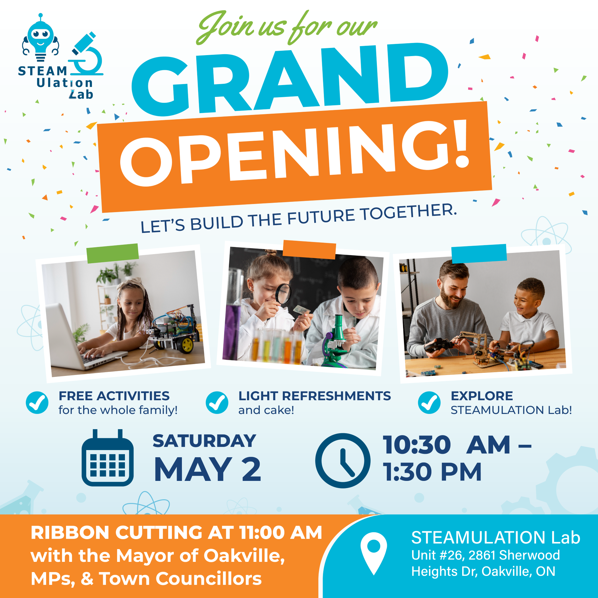 Grand Opening – STEAMULATION Lab Academy