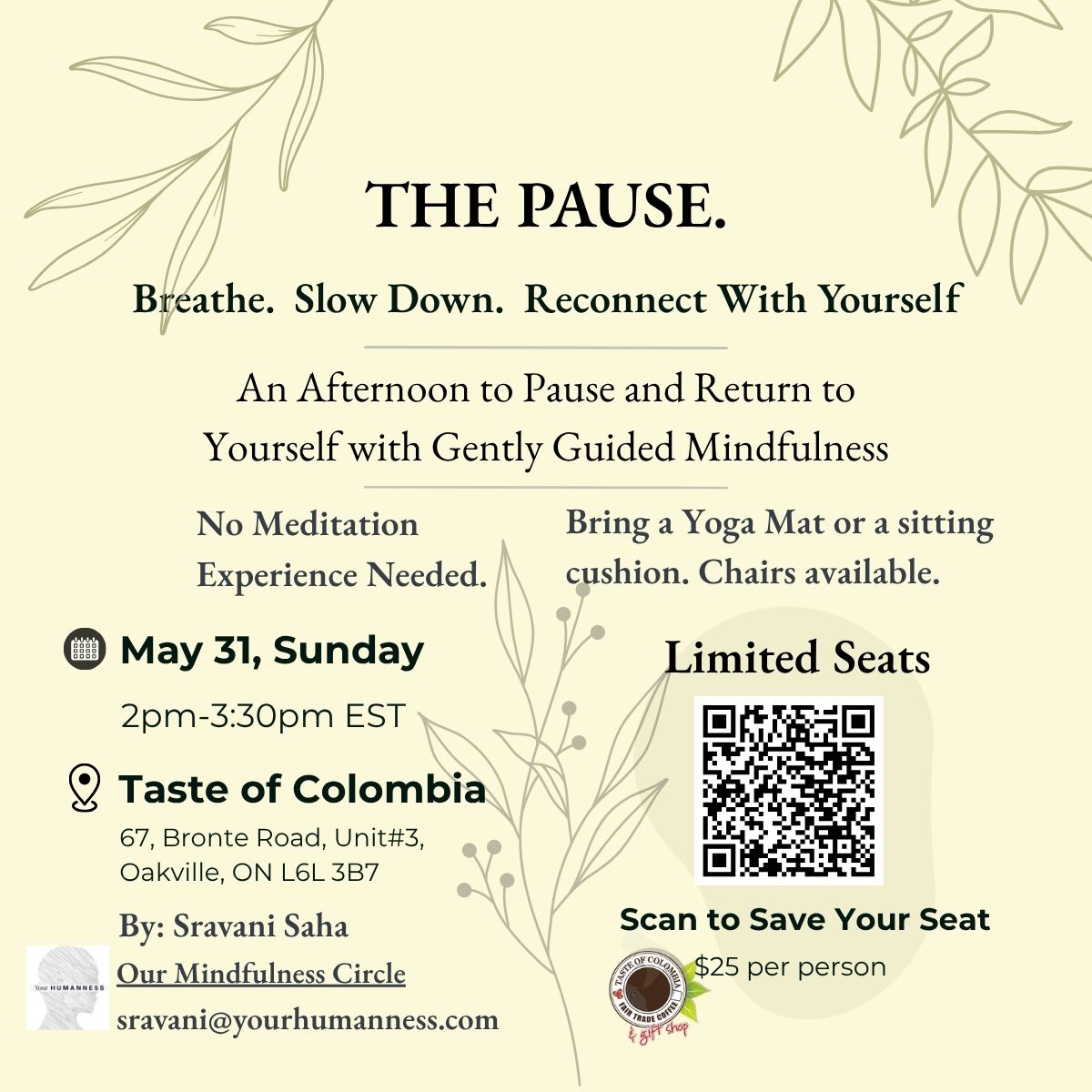 The Pause - Breathe. Slow Down. Reconnect with Yourself