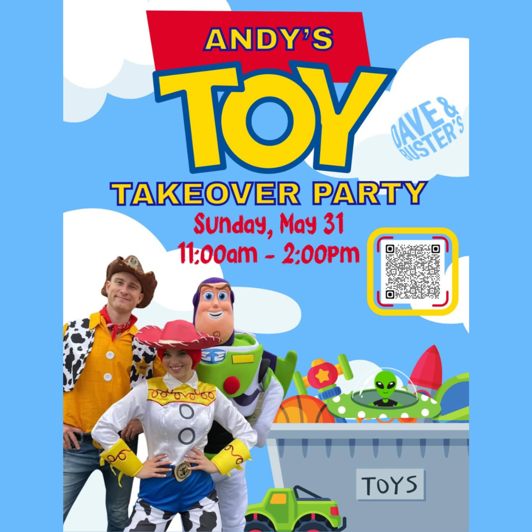 Andy's Toy Takeover Party