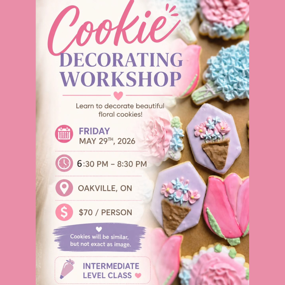 Intermediate - Cookie Decorating Workshop