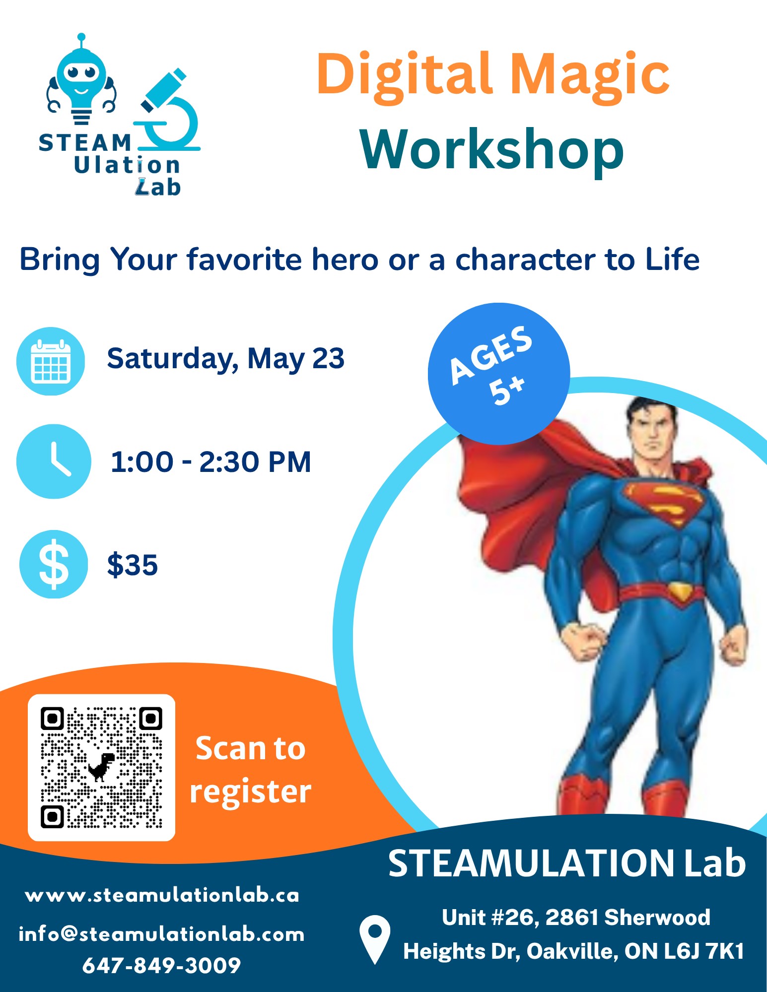 Digital Magic Workshop in Oakville - Second Session