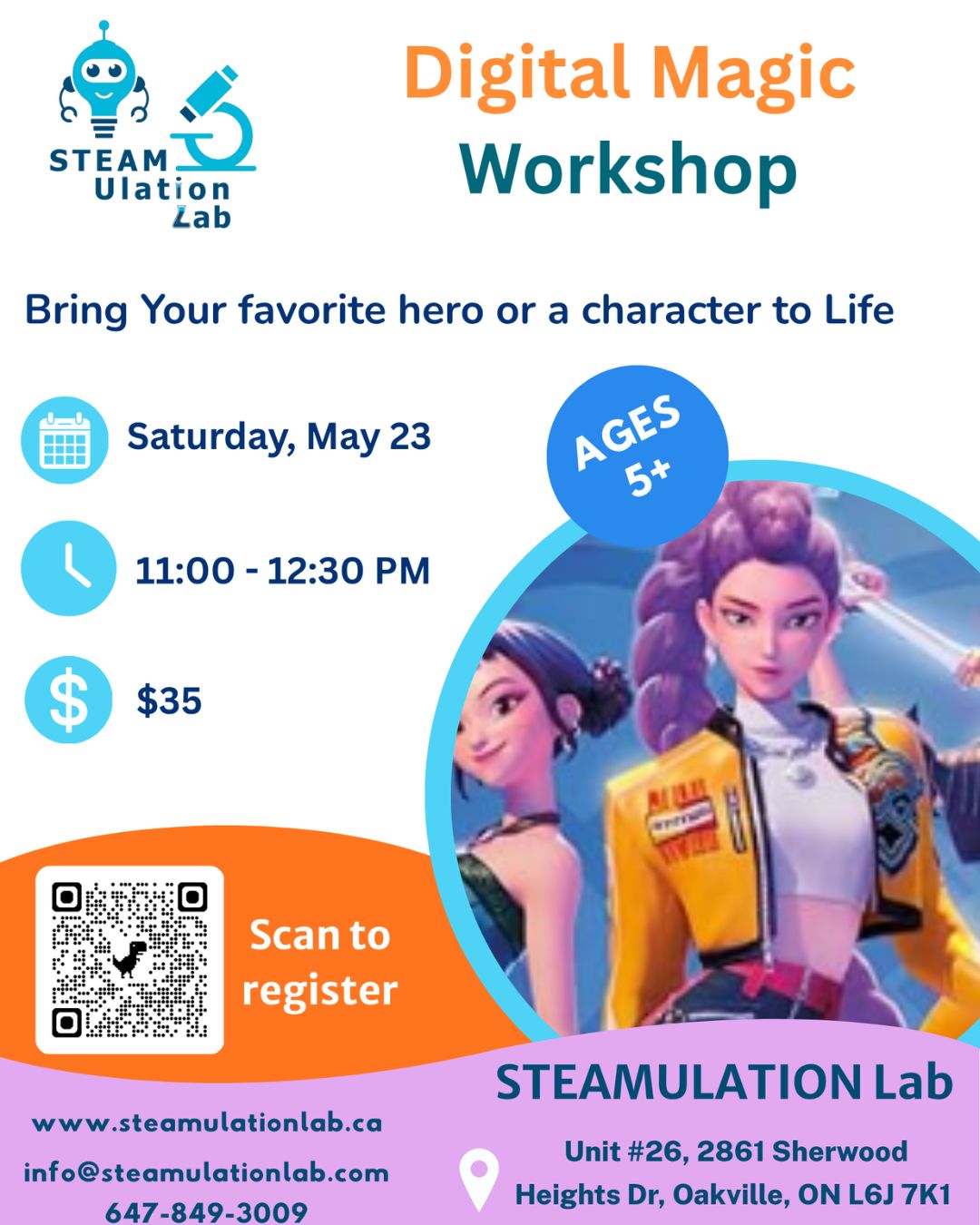 Digital Magic Workshop in Oakville | May 23